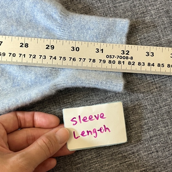 Extreme Cashmere X Pullover N 53 Crew Hop Sweater - Blue - Picture 7 of 9